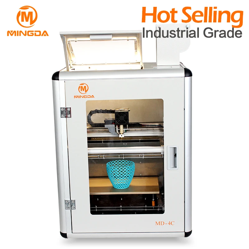 Shenzhen Manufacturer MD-4C build size 300*200*200mm Wholesale Price industrial Mingda Home 3d Printer