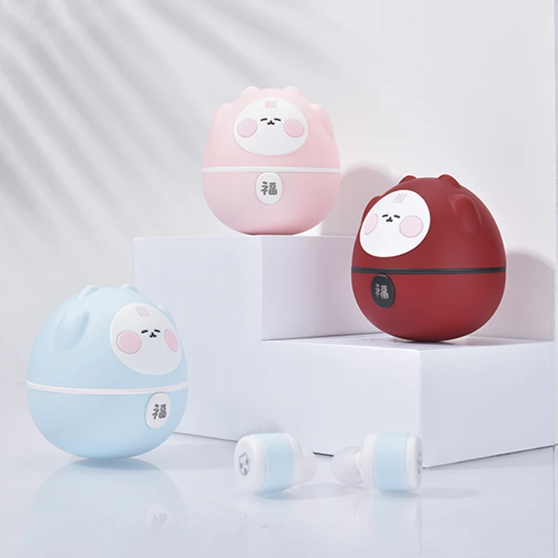 Cute Cartoon TWS 5.0 Wireless Headphones Bluetooth 3D Stereo Wireless Earphone With Microphone For iphone Fit All Smart Phone