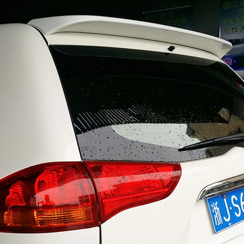 

For Pajero SUV Rear Car Spoiler Sports sec ABS Plastic Car spoiler Primer For Pajero spoiler 2009-2014