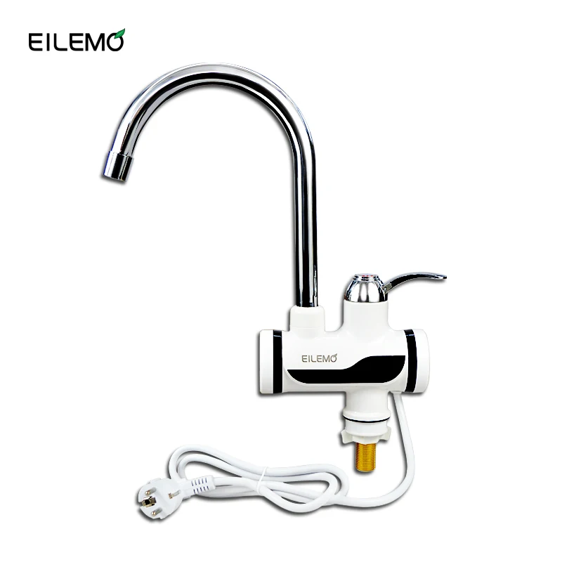 

EILEMO Kitchen Instantaneous Water Heater Faucet Instant Heating Electrict Tankless Hot Water Heater Tap 220V 3000W