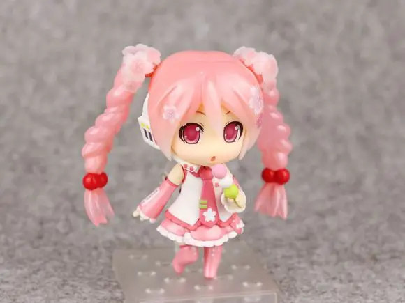 

Nendoroid GSC 500 Anime Pink Sakura Miku PVC Action Figure Collection Model Toys