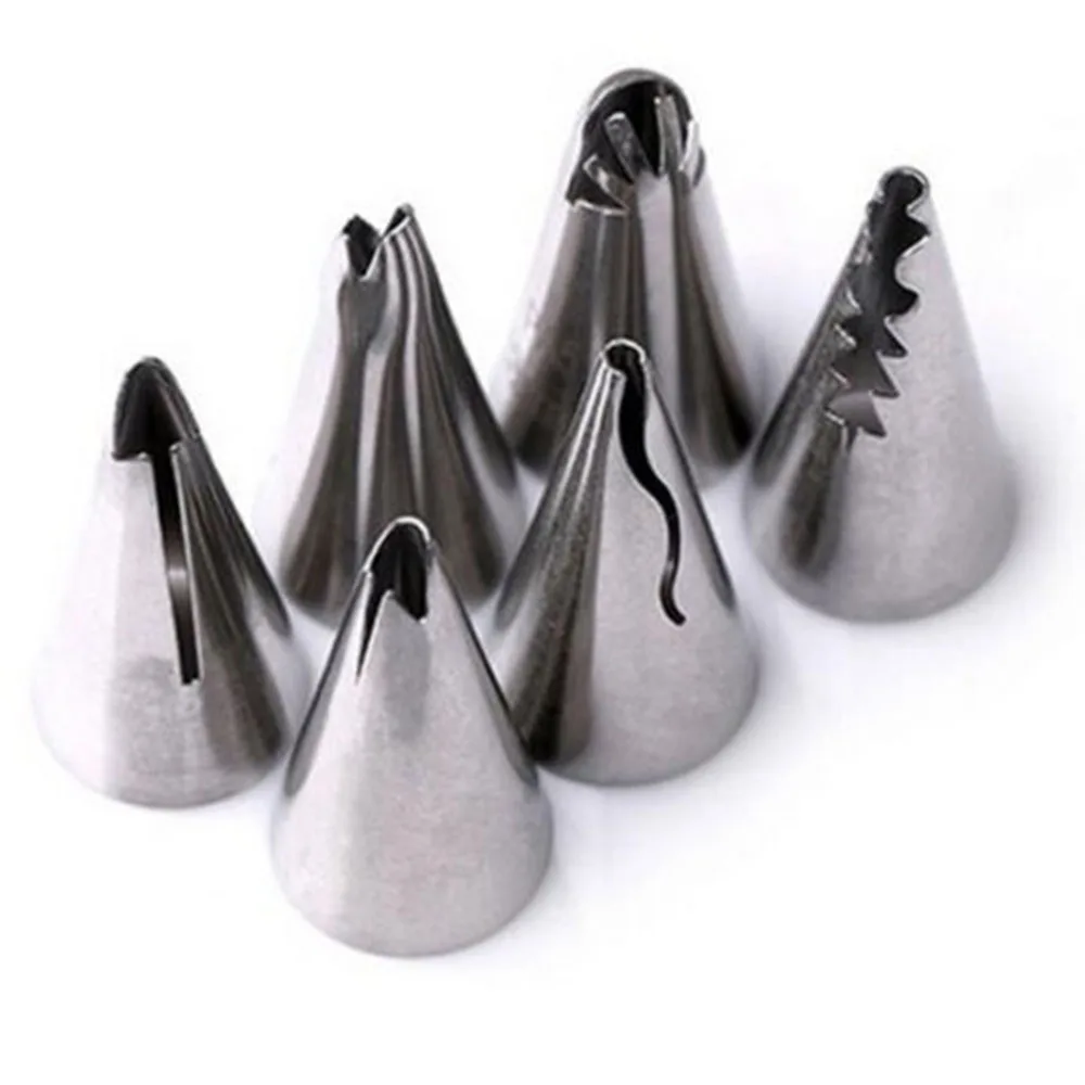 7 шт./компл. наконечники для выпечки насадка пирожных свадебный торт юбка платье