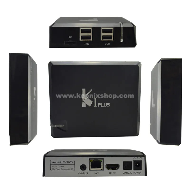 

k1 plus s2 t2 5pcs Amlogic S905 s2 t2 Quad Core 64-bit Android 5.1 TV Box KI Plus Support Ccamd Newcamd 1G/8G