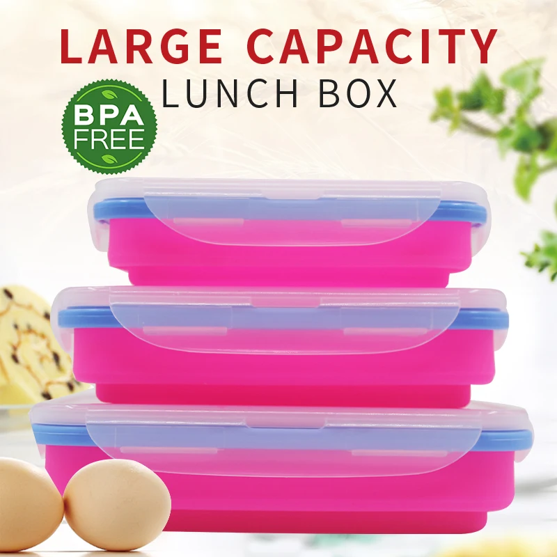 Seal Lunch Box Storage Food Container Bento lunchbox Crisper Storage