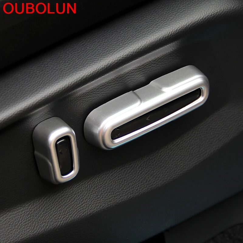 Аксессуары для салона автомобиля Honda UR-V URV 2017 ABS хром сиденье Copilot кнопка