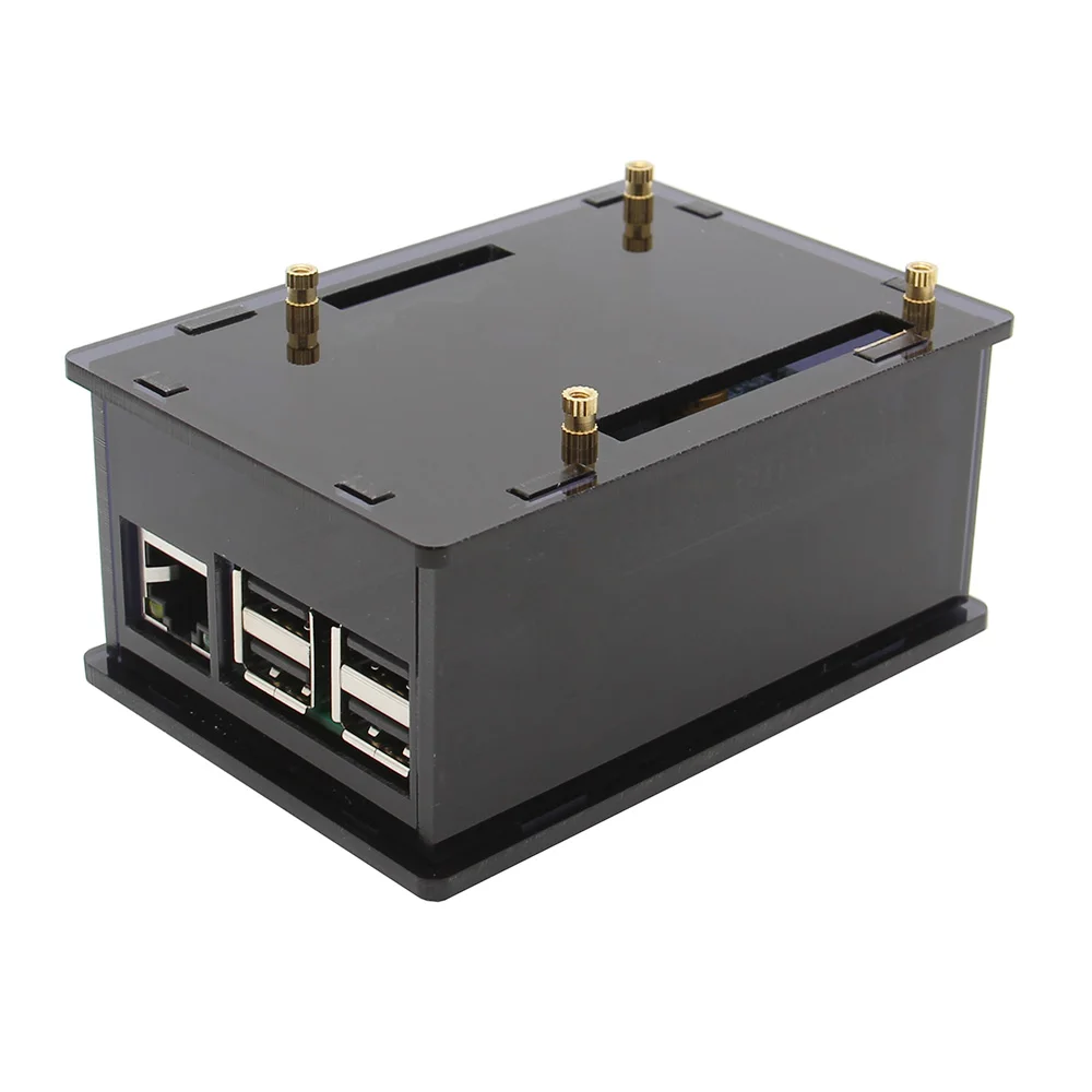 Акриловый чехол прозрачный корпус для Raspberry Pi Hi Fi AMP усилитель Расширительная