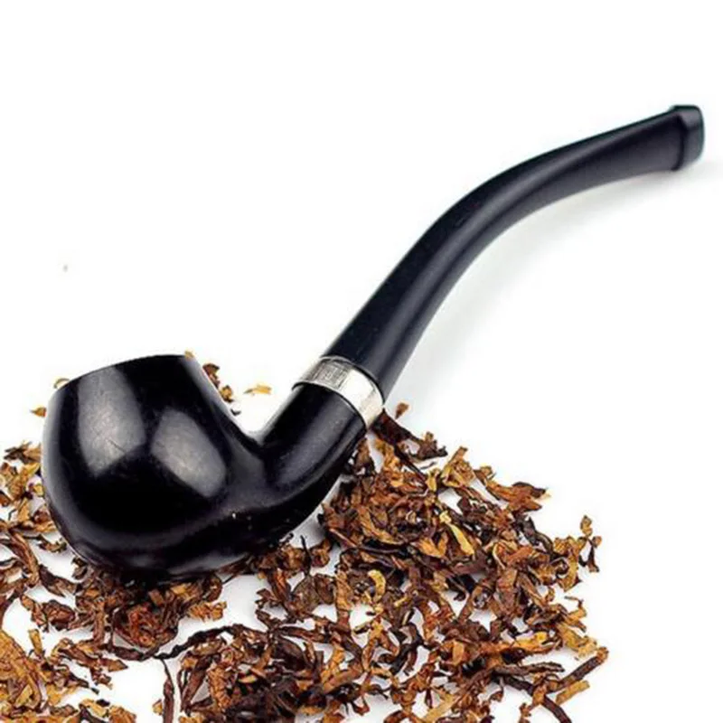 

Pipes Cigar Cigarette Vintage Wooden Durable Tobacco New Black Smoking Pipe