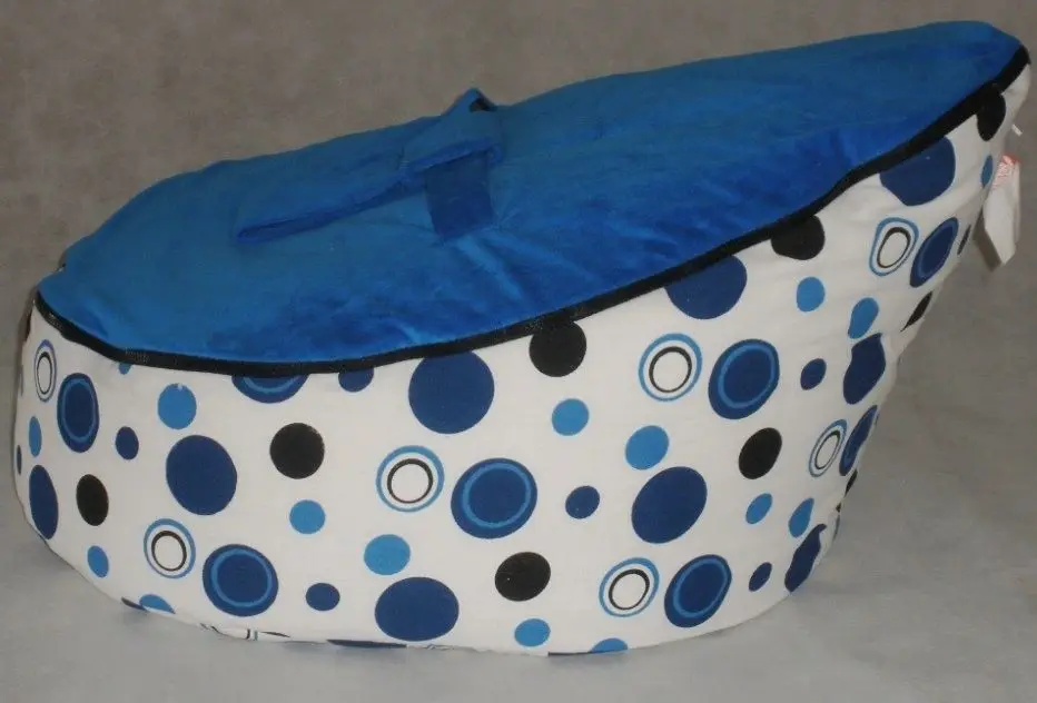 

Free shipping disco convertible baby beanbag chair, two tops baby beanbags cover only