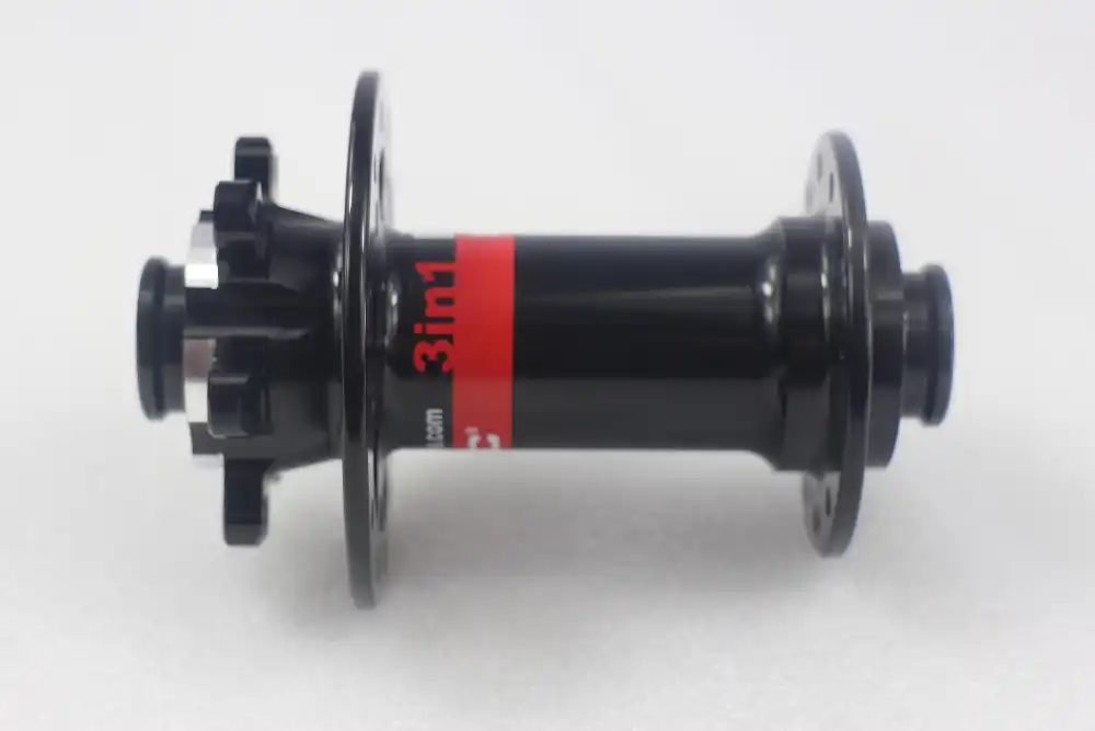 Novatec D791SB M9 9mm thru disc front hub MTB XC cyclocross road disk bike black red 24 holes SUPER LIGHT 157g 3IN1 24hole