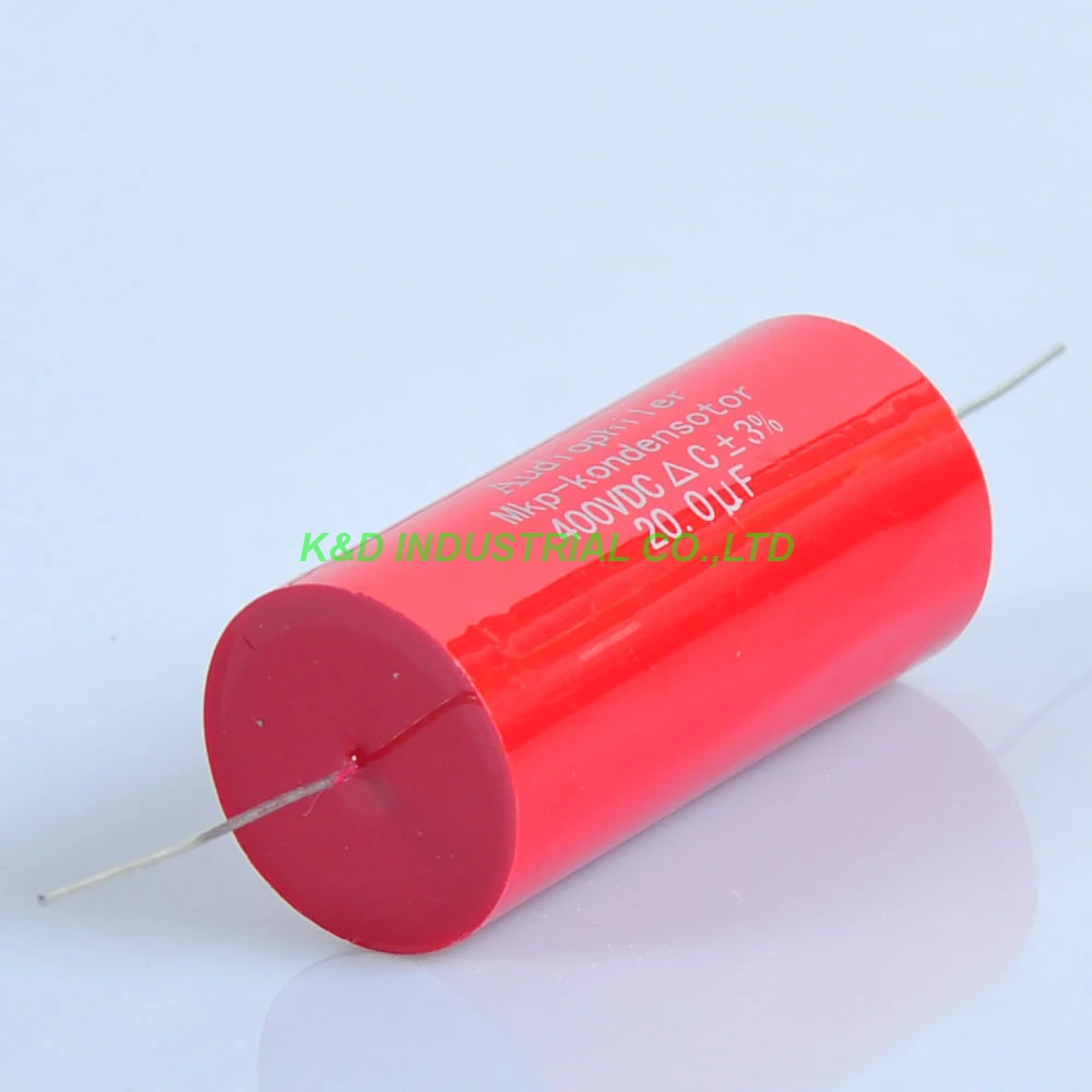 

2pcs MKP 20uF 400V DC Audiophiler Audio Grade Axial Capacitor Amp for Guitar Amplifier