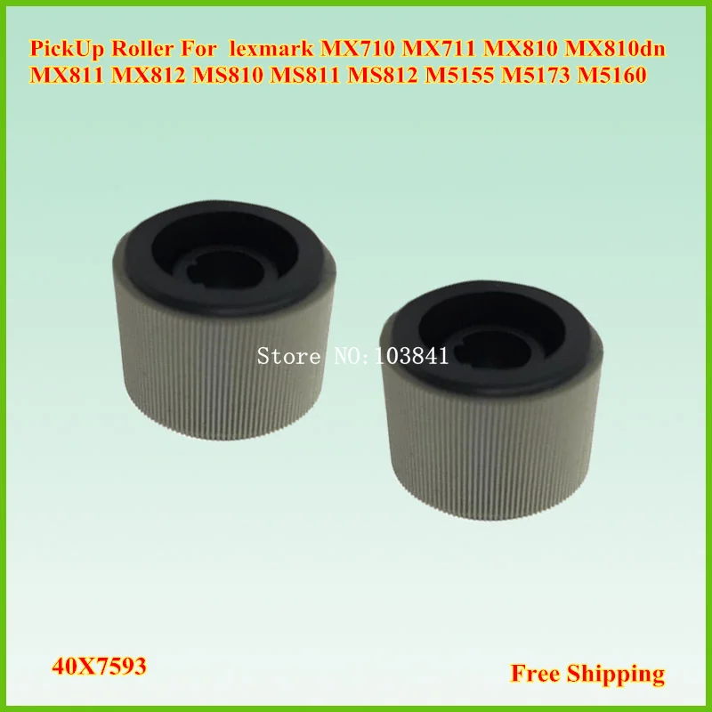 20шт 40X7593 Пикап Ролик для принтера Lexmark MX710 MX711 MX810 MX810dn MX811 MX812 MS810 MS811 MS812 M5155 M5173 M5160 |