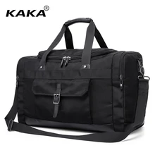 Фирменный дизайн мужские багажные дорожные сумки большой емкости Водонепроницаемые сумки Оксфорд мужские сумки на плече черные