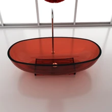 1700x800x480 мм Смола акрил прямоугольные цветные tubstone твердой поверхности камня стоящей ванной 65102C-1770