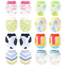 Подарки для купания для новорожденных, детские перчатки для девочек и мальчиков с защитой от царапин, мягкие летние тонкие детские перчатки с принтом, Новинка