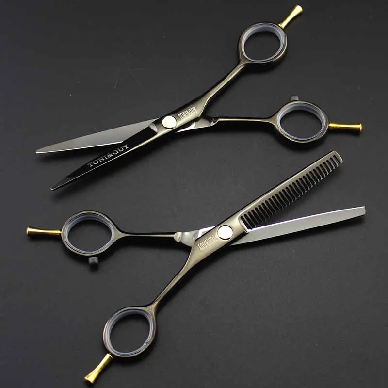 5.5inch Profession Hair Cutting Thinning Scissors Set Hairdressing