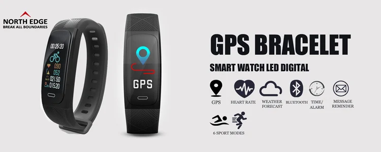 Цифровые часы gps умный Браслет сердечного ритма relogio Мужской шагомер светодиодный сенсорный экран наручные часы Bluetooth, телефон, часы мужские