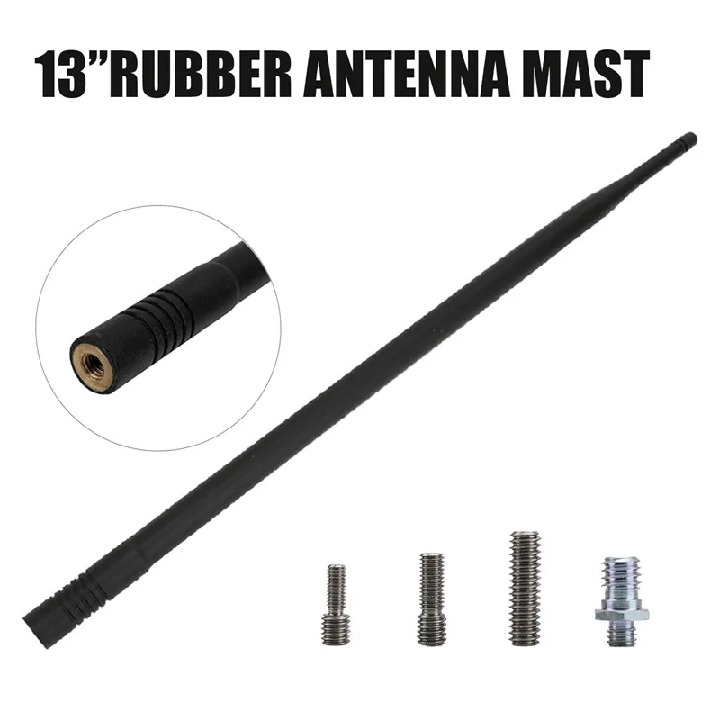 KOLEROADER 13 Car Antenna FM Radio Antenna Rubber Antena For Toyota Tacoma 1995 - 2015 Auto Signal Amplifier Booster Aerial Mast (2)