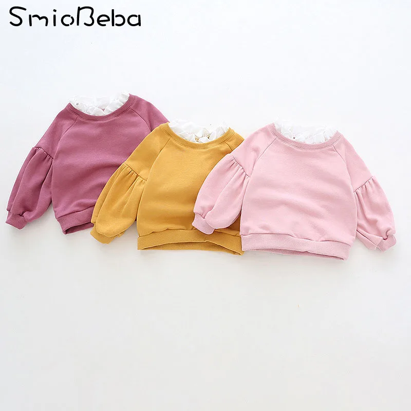

New Children' Shirts Clothing In Autumn and Winter Japan Kids Girl's Vertical Collar Cotton Bllouse Long Sleeve Shirts Blouse