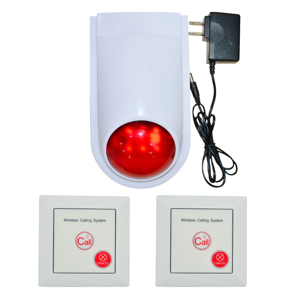 (1 Set) Standalone Simple Alarm system 86mm surface wall mounted Button