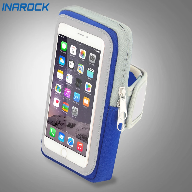 Goedkoop Universele Waterdichte GYM Arm Band Case Cover Jogging Running Sport Touch Screen Armband Riem Cover Mobiele Telefoon Case Voor iPhone