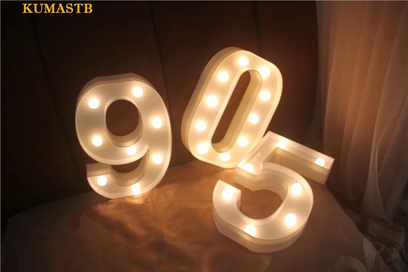 Number Night Light 15