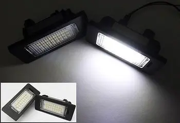 

2Pcs Xenon White LED car registration number License plate Lamp For M3(E90 E92 E93 F80),M4(F82 F83) M5(E39 E61 F10 E60),X5M,X6M