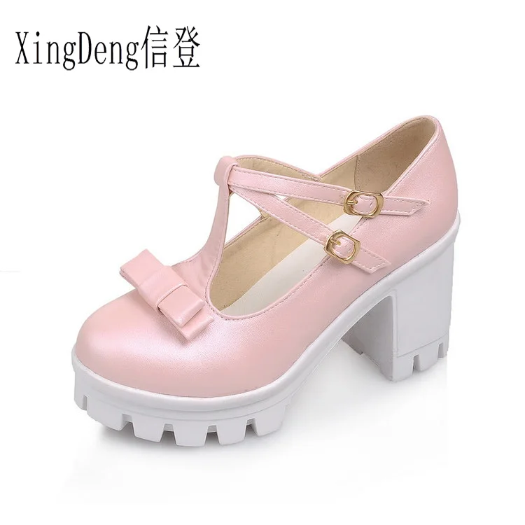 round toe platforms