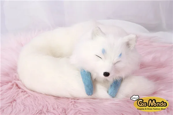 Touken Ranbu онлайн Nakigitsune hakusan yoshimitsu белая лиса кукла косплей реквизит как подарок