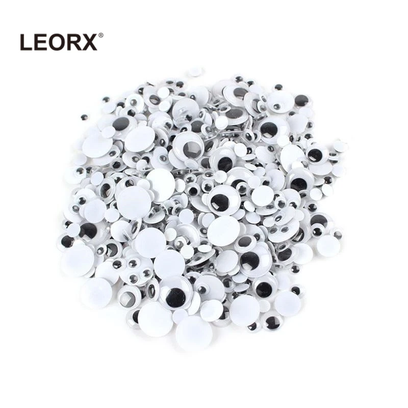 200pcs/300pcs Self-adhesive Googly Wiggle Eyes for DIY Scrapbooking Crafts Projects (Black & Mulitcolor) цена 200pcs/300pcs Self-adhesive Googly Wiggle Eyes for DIY Scrapbooking Crafts Projects (Black & Mulitcolor) цены онлайн