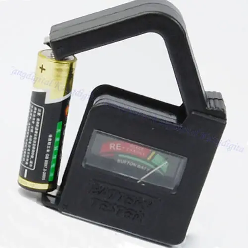 

New and Durable Universal 9V AA AAA C D Button Battery Tester Checker