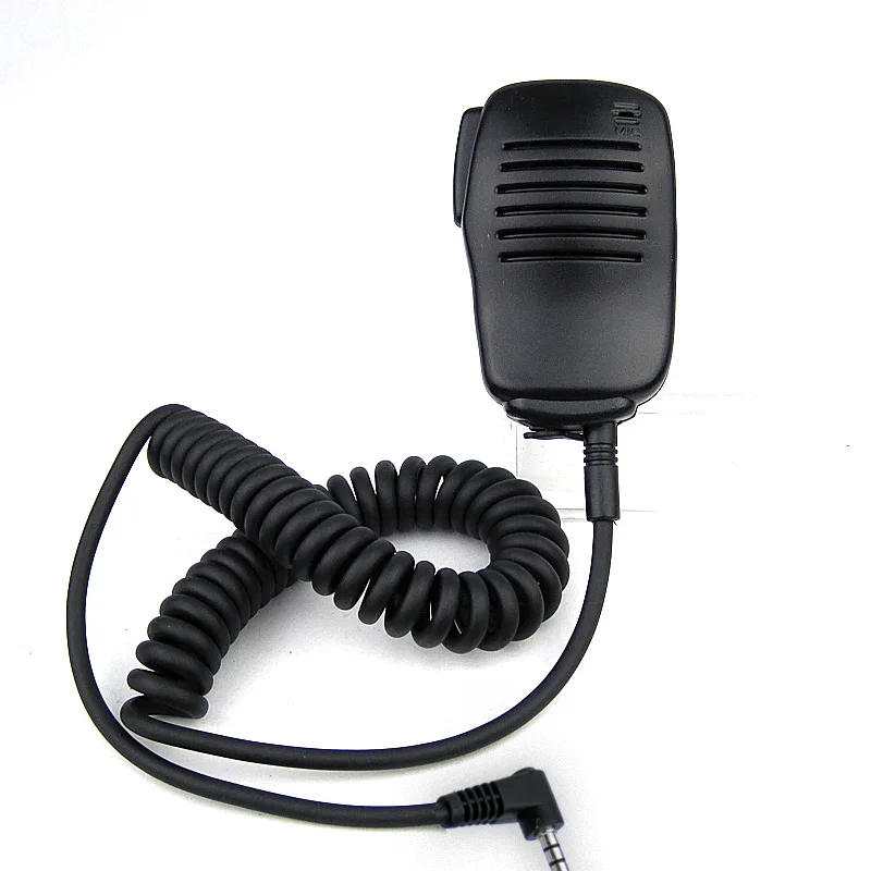 10pcs 1 Pin Speaker Mic PTT for YAESU Two Way Radio Accessories Walkie
