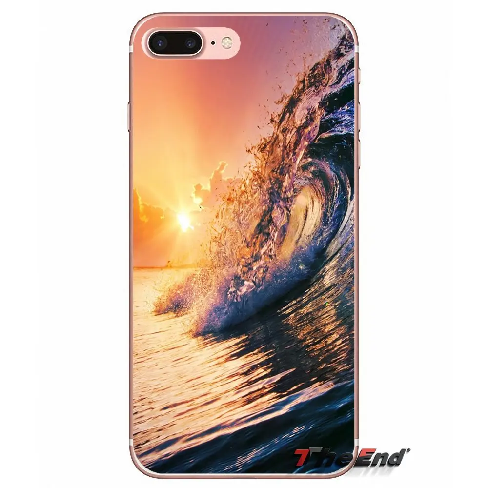 Пляжные woter Горный мягкий силиконовый из ТПУ чехол для huawei P Smart Y6 Pro P8 P9 P10 Nova P20 Lite