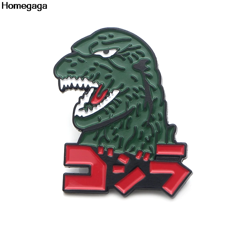 Homegaga horror dinosaure pins para backpack pride clothes Meal for bag shirt hat insignia значки броши для мужчин и
