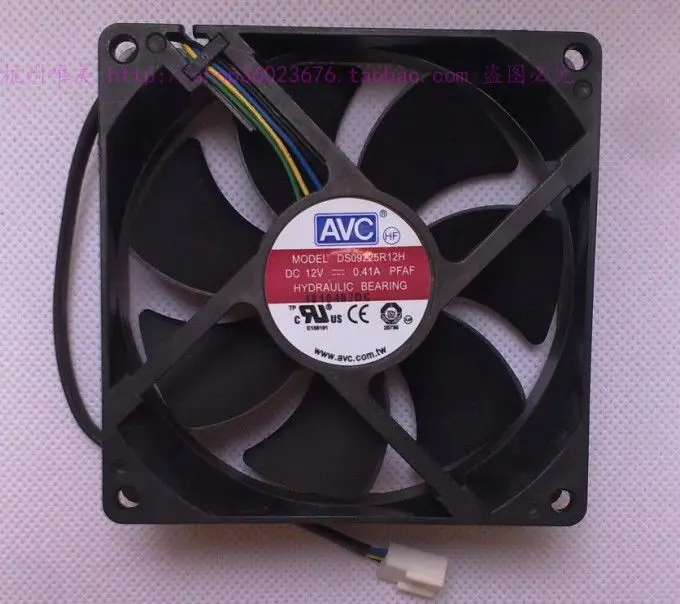 Новый Оригинальный AVC 9225 см 9025 PWM контрольный вентилятор DS09225R12H 4 линии|control fan|pwm
