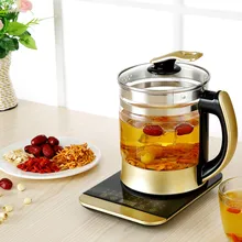 Электрический чайник лечить горшок полностью автоматическая мульти-Функция тяжелых стекла и электрический чайник безопасность автоматическое отключение Функция