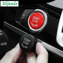1 старт стоп мотор Кнопка Крышка зажигания Крышка F10 двигатель для BMW F30 кнопка запуска стоп наклейка