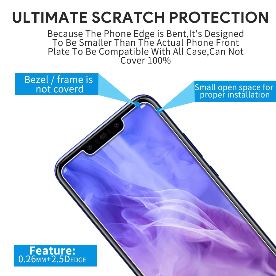 Для huawei P Smart Plus закаленное стекло для huawei Nova 3 3i mate 20 Lite экран Portector на huawey Nova3 Nova3i защитная пленка