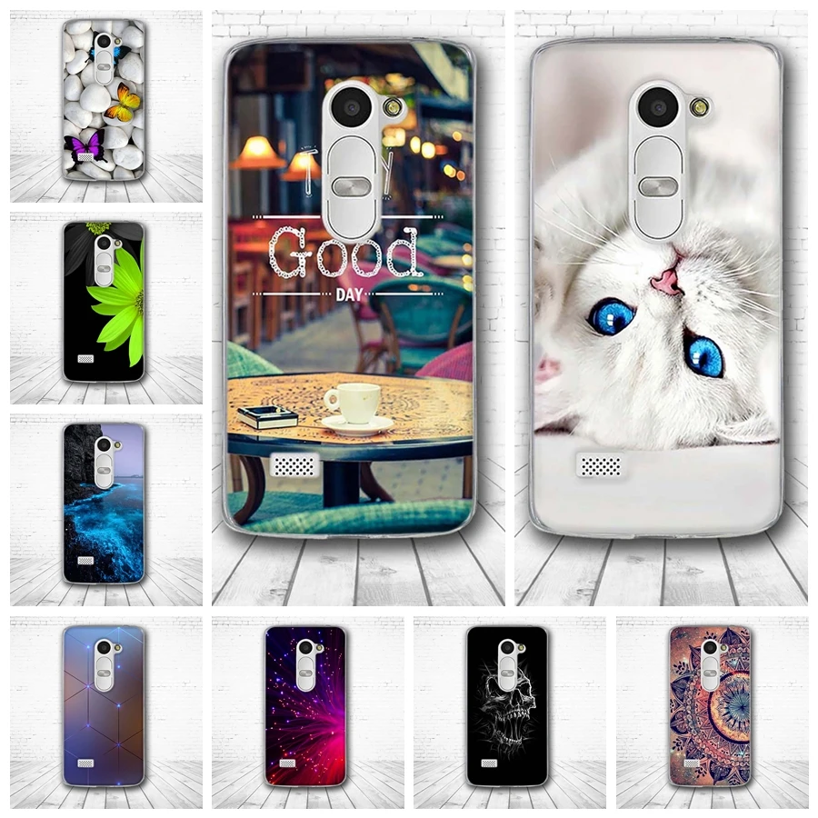 Роскошный чехол с 3D рельефным принтом для LG LEON задняя крышка Leon 4G LTE C40 C50 H340N H320