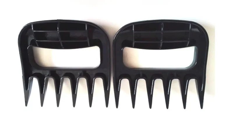 Wholesale 200sets/lot Bear Claw Split Meat Fork BBQ Food Fork