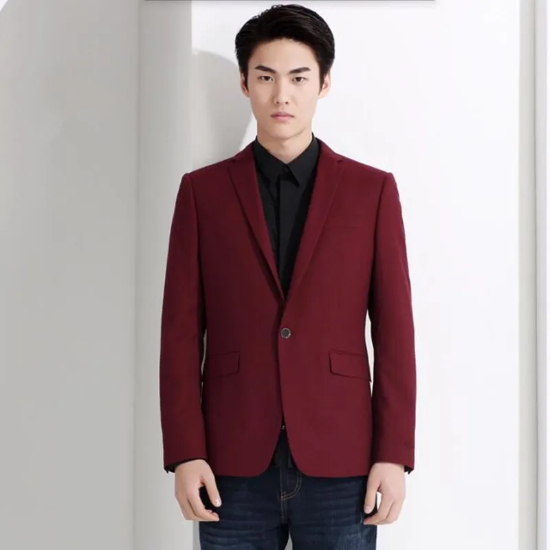 Buy Red and black men suits jacket stylish elegant