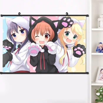 

Anime Manga Watashi ni Tenshi ga Maiorita! Hana Shirosaki Wall Scroll Mural Poster Wall Hanging Poster Home Decor 40*60CM