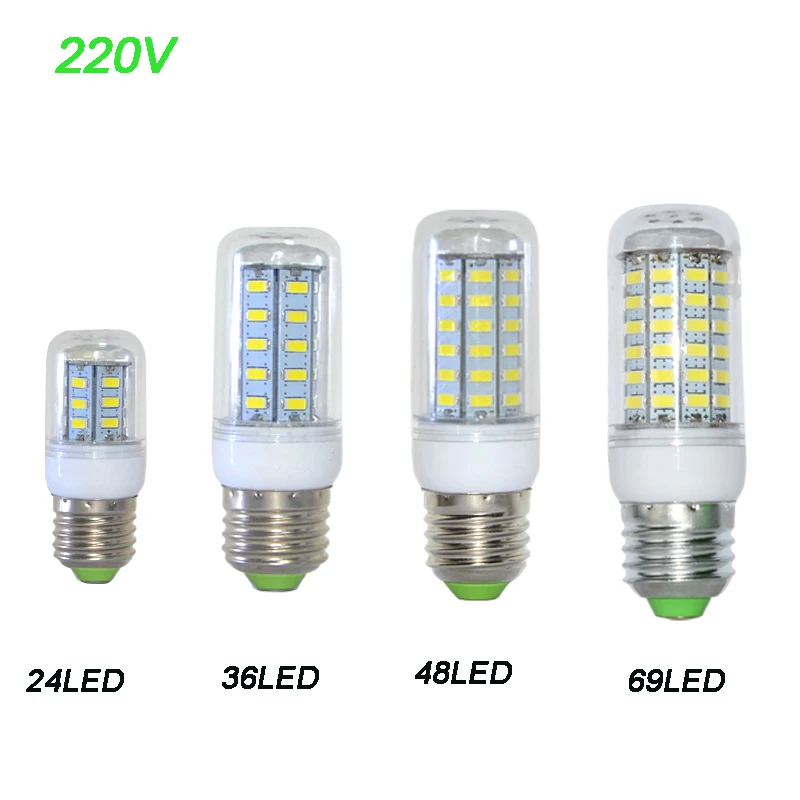Buy Super bright E27 LED Bulb light Replace CFL 7W 12W 15W 20W 25W 30W 35W 220V