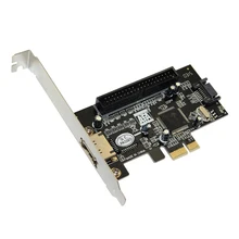 Combo SATAII +IDE PCI-Express RAID Controller Card 1Port IDE and 1port sata Card for PC/desktop laptop