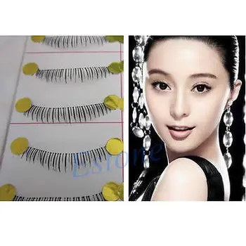 

YAS 50Pairs Party Cosmetic Long Natural Makeup False Eye Lash Eyelashes Handmade