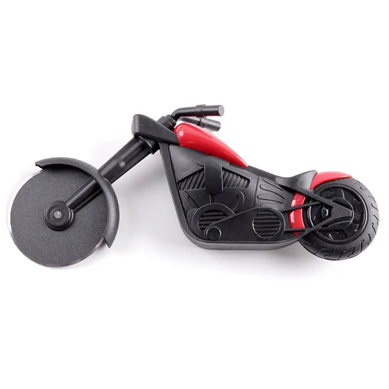 Upspirit Motorcycle Shape Pizza Roller Pizza Knife Cooking Utensils Pizza Tools Cake Tools Peel Wheels Scissors Baking Supplies