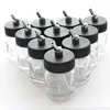 1pcs Glass Containers 22cc Glass Bottles Dual Action Airbrush Professional Ink Cup ► Photo 2/5