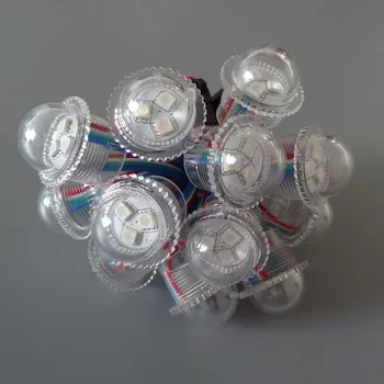 

(1000pcs/lot) 12V 26mm 3LEDs rgb led module light,3pcs 5050 smd rgb module lights,DC12V,waterproof IP67,Transparent/milky cover