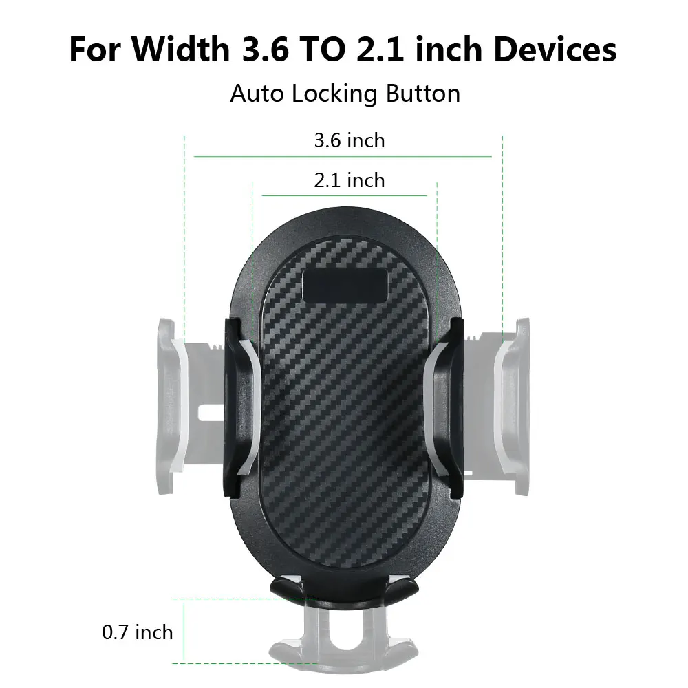 KISSCASE Auto Telefon Halter Für iPhone Einstellbare Halter Für Telefon in Auto Windschutzscheibe S