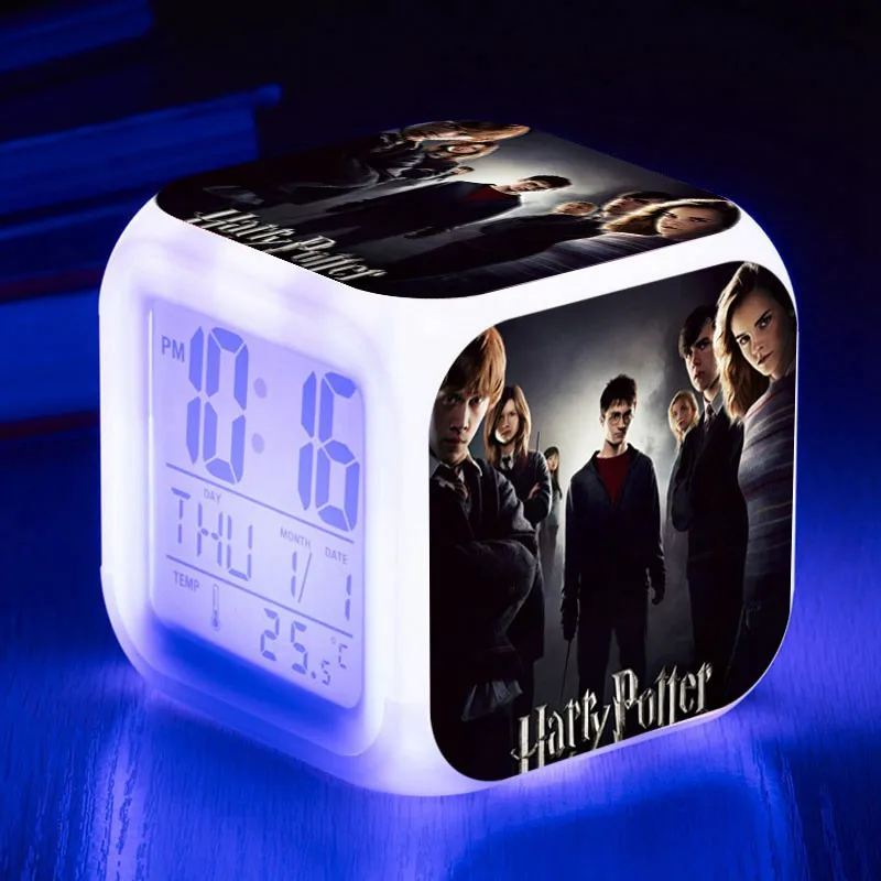 Movie Harry Potter and the Deathly Hallows LED Alarm Clock Digital