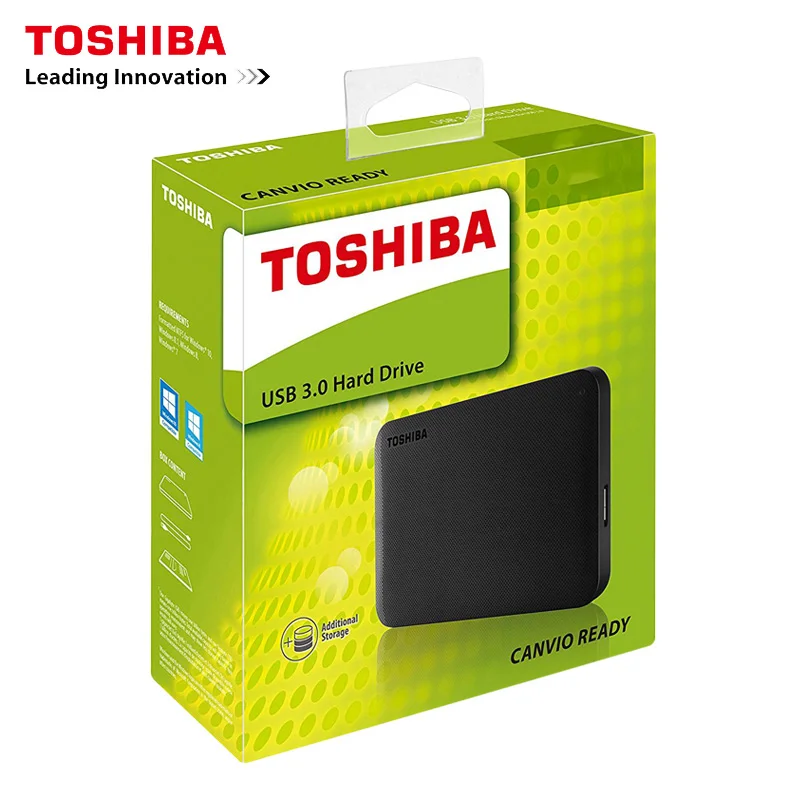 Toshiba 4 ТБ внешний жесткий диск HD 5400 об/мин USB Мобильный HDD Внешний Hdd компьютер